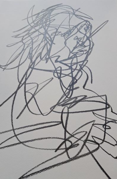 [2024] Untitled, Graphite on paper, Size Unknown